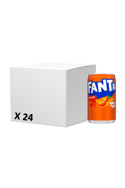 Fanta Orange 300ml Can x24