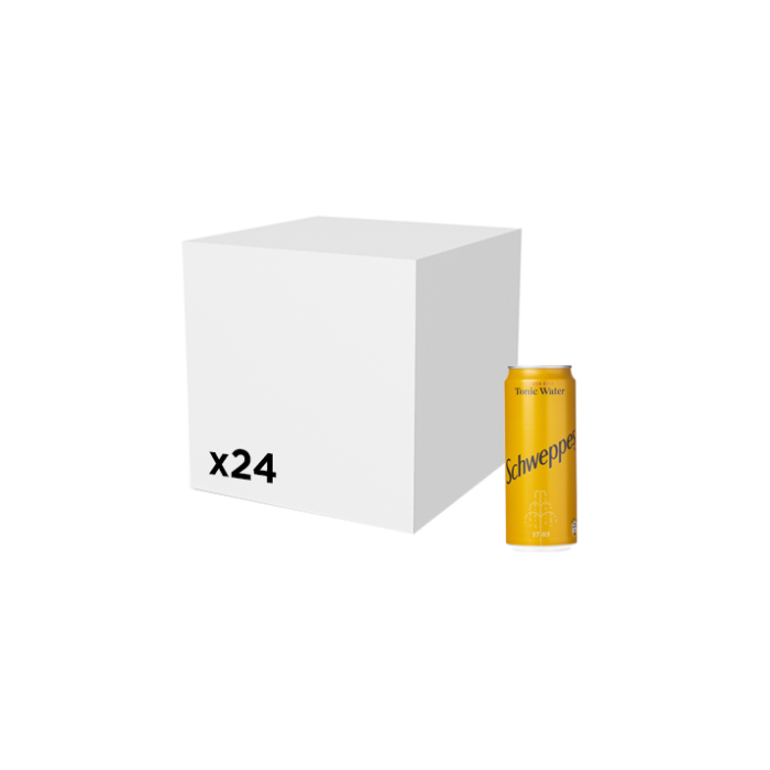 علبة شويبس تونيك - 300 مل × 24