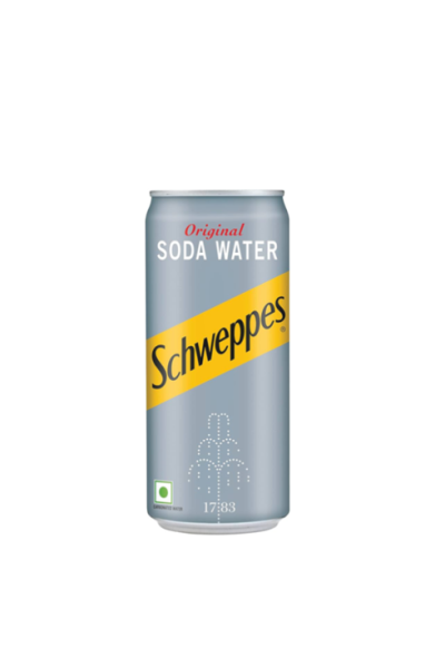 Schweppes Soda Water 300ml Can