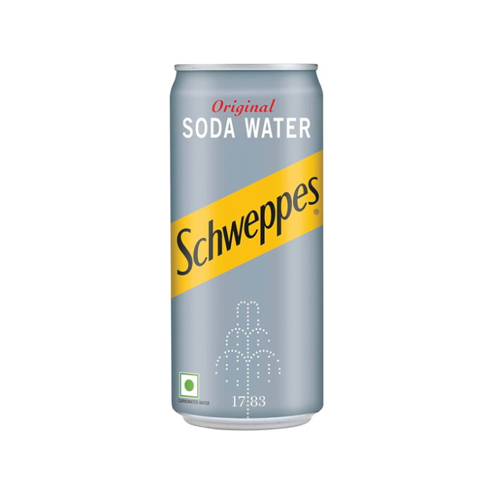 Schweppes Soda Water 300ml Can