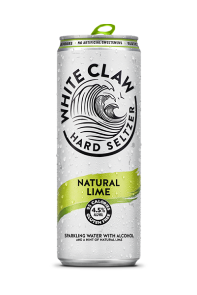 White Claw Natural Lime 35.5cl Can
