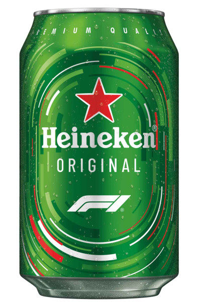 Heineken 33cl Can F1 Exclusive