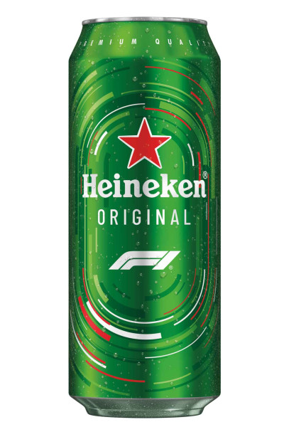 Heineken 50cl Can F1 Exclusive