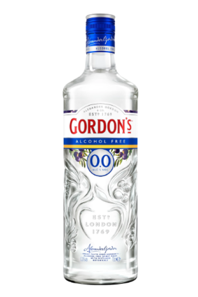 Gordons Dry Gin Non Alcoholic 0.0% 750ML by gordons - Compare prices in UAE