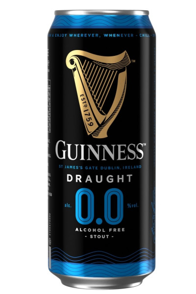 Guinness Draught 0.0% 440ml Can
