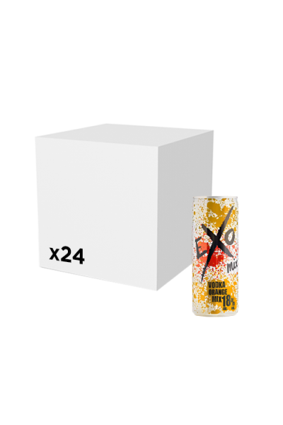 Exo Vodka Orange 25cl Can X 24