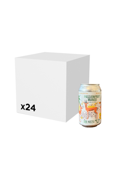 Side Hustle Passionfruit Mango Hard Seltzer 35.5cl Can x24
