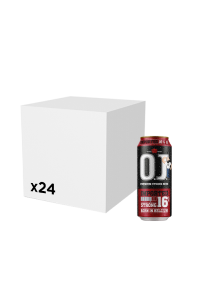 OJ Strong 16% 50cl Can x 24