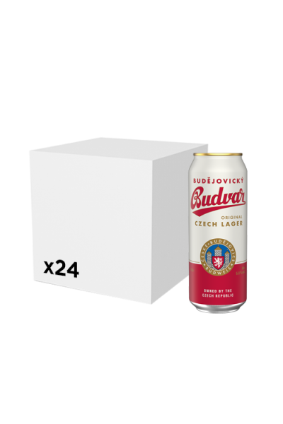 Budejovicky Budvar 50cl Can x24