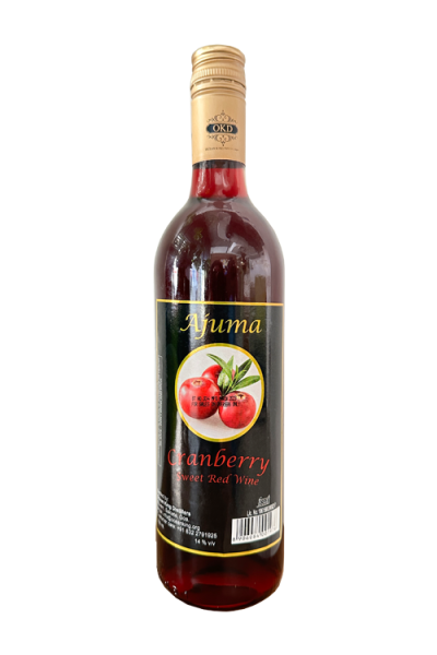 Ajuma Cranberry Sweet Red Wine 75Cl