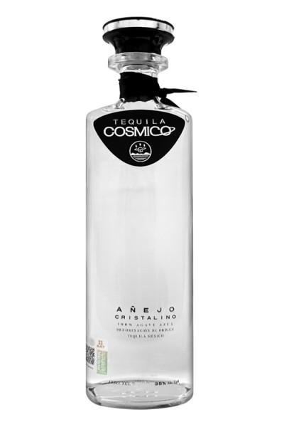 Tequila Cosmico  Añejo Cristalino 37.5Cl
