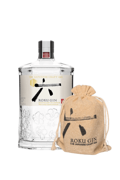 Roku Gin Promo Pack 70cl Bottle with Candle