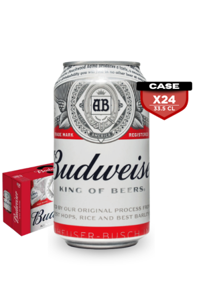 Budweiser 35.5cl Can x24