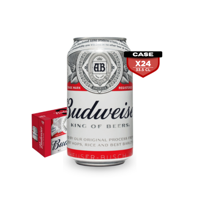 Budweiser 35.5cl Can x24