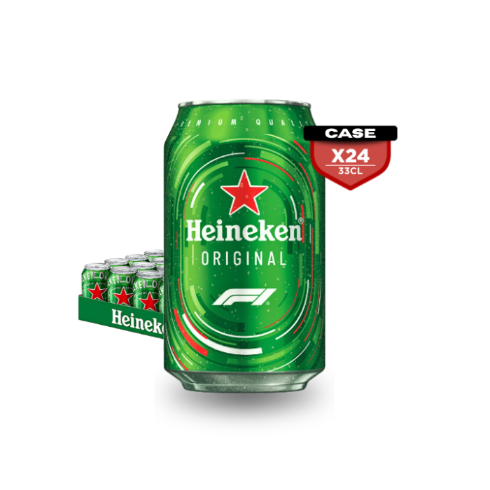 Heineken 33cl Can x24 F1 Exclusive