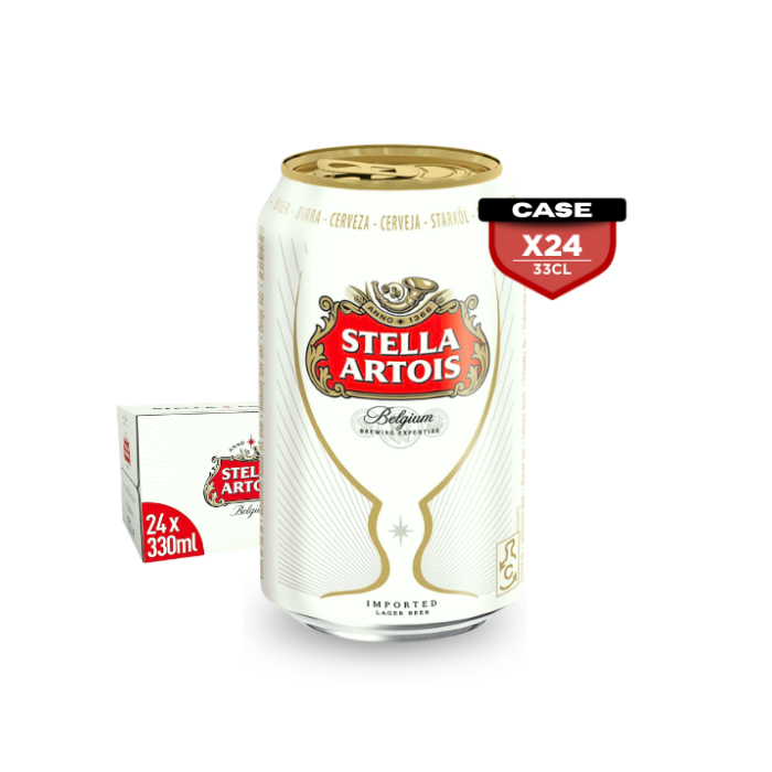 Stella Artois 33cl Can x24