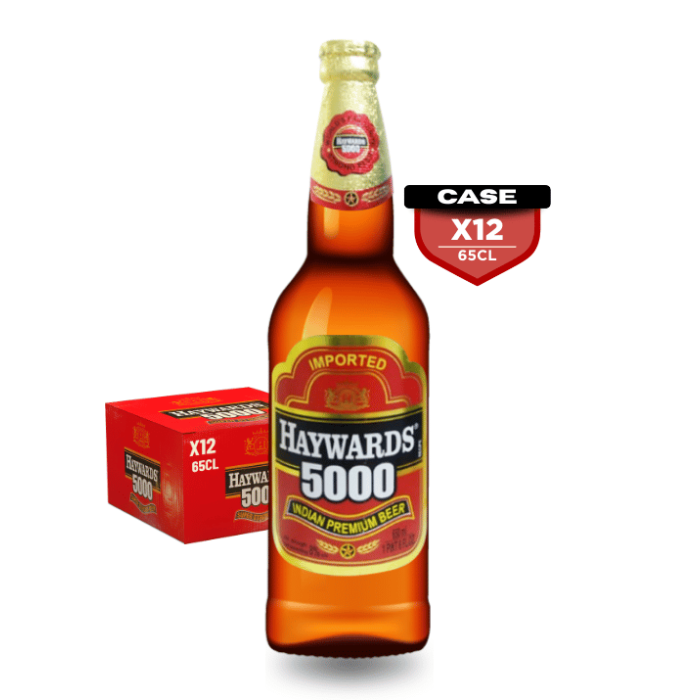 Haywards 5000 65cl Bottle x12