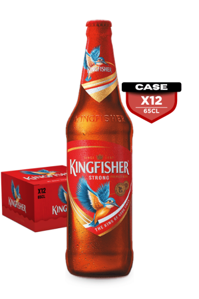 Kingfisher Extra Strong 65cl Bottle x12