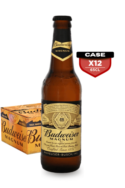Budweiser Magnum 65cl Bottle x12