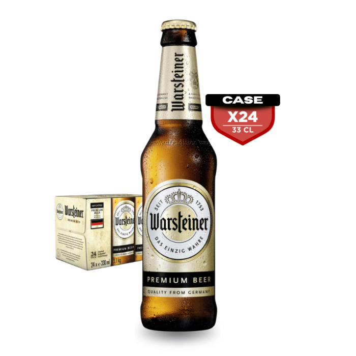 Warsteiner 33cl Bottle x24