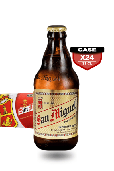 San Miguel Pilsner 33cl Bottle x24