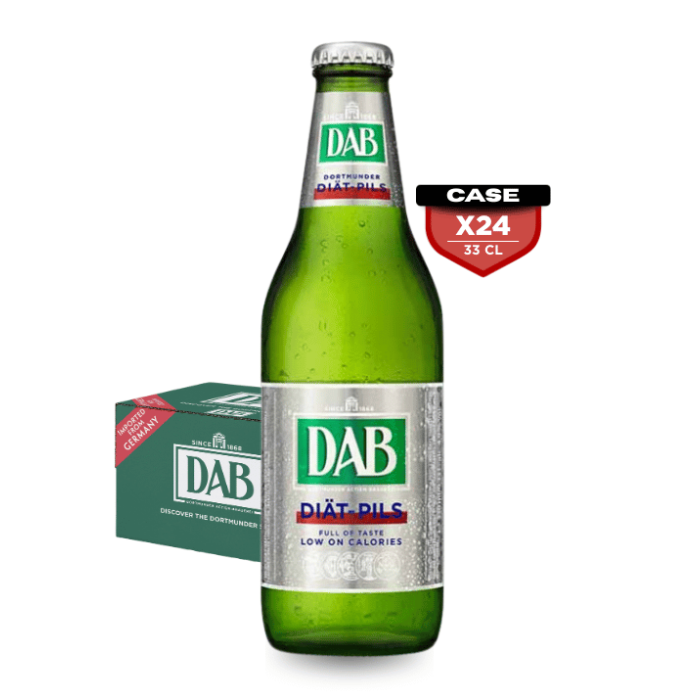 Dab Diat 33cl Bottle x24