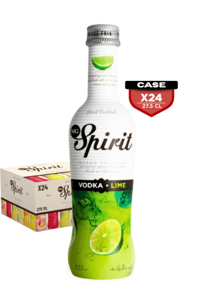 MG Spirit Vodka Lime 27.5cl Bottle x24