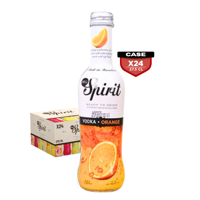 MG Spirit Vodka Orange 27.5cl Bottle x24