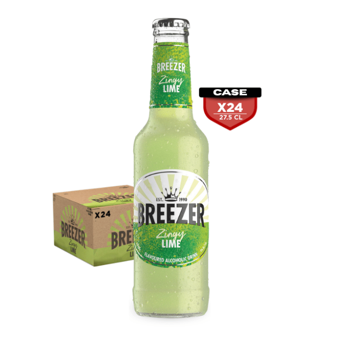Bacardi Breezer Lime 24 X 27.5CL
