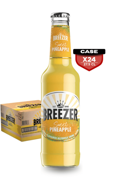 Bacardi Breezer Pineapple 24 X 27.5CL