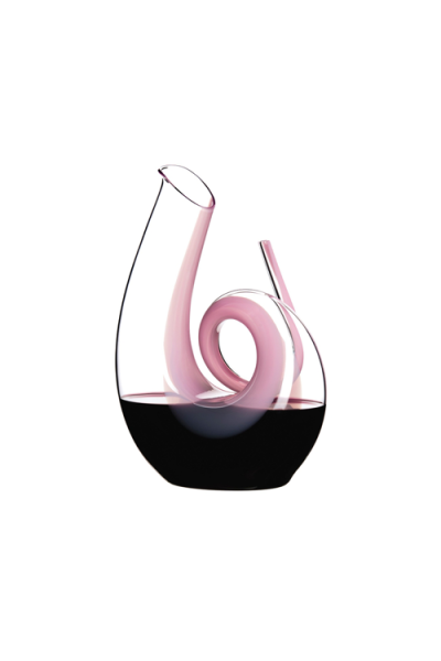Riedel Curly Decanter Pink