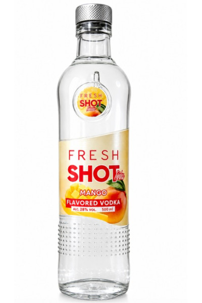 Fresh Shot  Mango Vodka 50cl Bottle