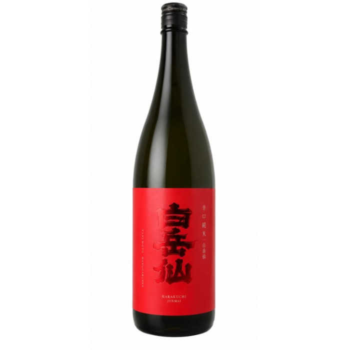 Yasumoto Hakugaksen Karakuchi Junmai (Shinku) 180cl Bottle