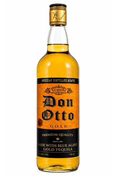Don Otto Gold Tequila 1L Bottle