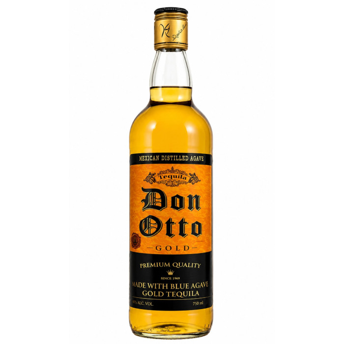 Don Otto Gold Tequila 1L Bottle