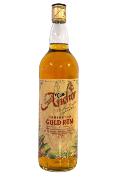 Anchor Premium Quality Caribbean Gold Rum 1L Bottle