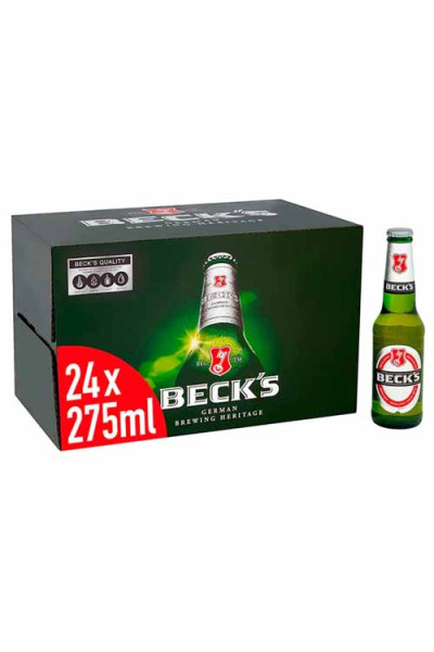 Beck's 27.5cl Bottle x24