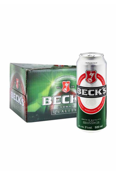 Becks Cans 24 X 50CL