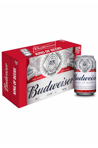 Budweiser 35.5cl Can x24