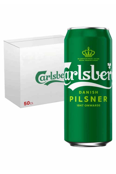 Carlsberg cans 24 X 50CL