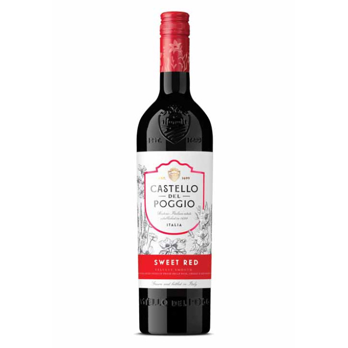 Castello Del Poggio Sweet Red 75cl Bottle