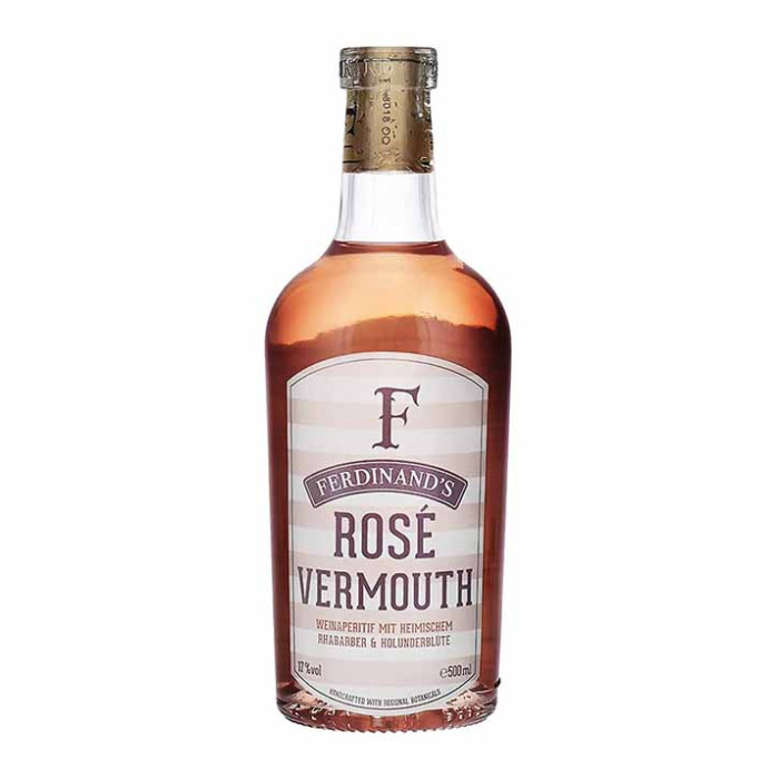 Ferdinand's Saar Dry Gin 50cl rosevermouth  Bottle