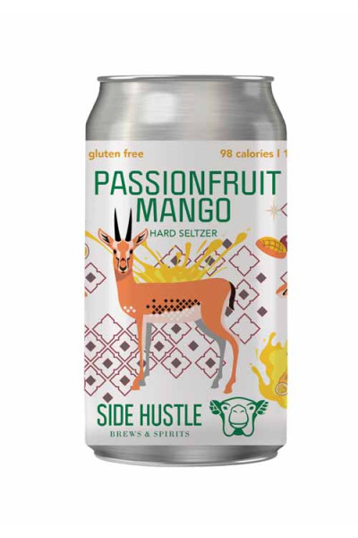 Side Hustle Passionfruit Mango Hard Seltzer 35.5cl Can
