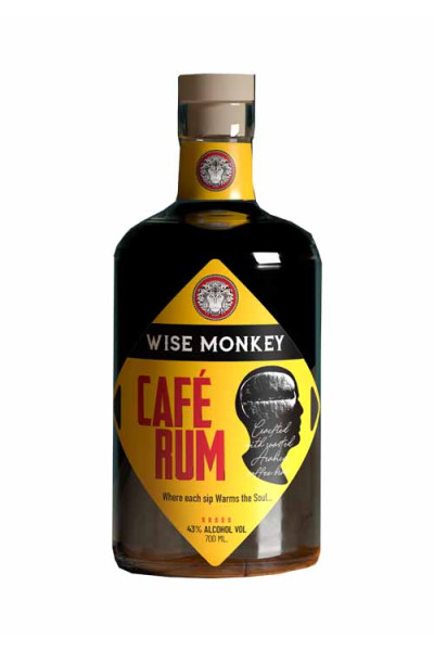 Wise Monkey Cafe Rum 70cl Bottle