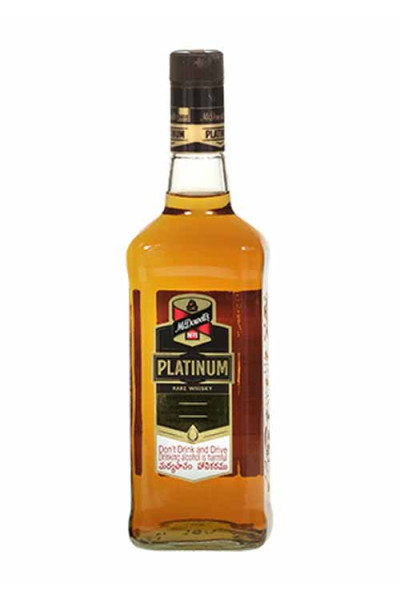 McDowell's No.1 Platinum Whisky 75cl Bottle
