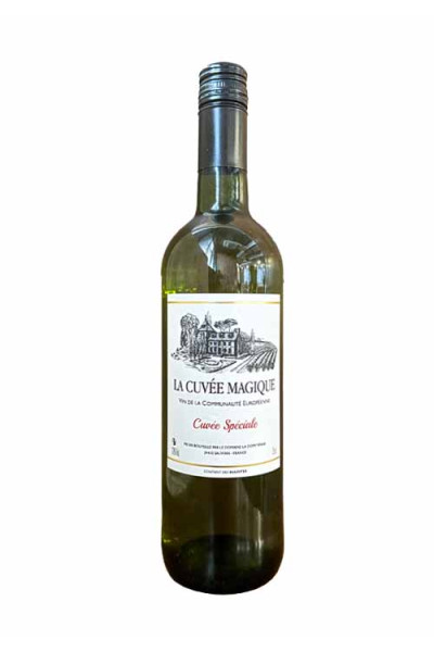 La Cuvee Magique Blanc 75cl Bottle