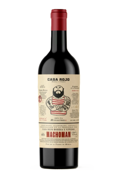Casa Rojo Machoman, (Mouvedre) Igp Murcia 75cl Bottle