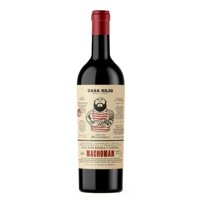 Casa Rojo Machoman, (Mouvedre) Igp Murcia 75cl Bottle