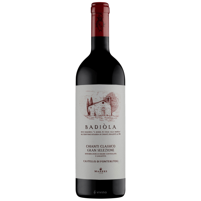 Chianti Cl. Gran Selezione La Badiola - Fonterutoli 75Cl