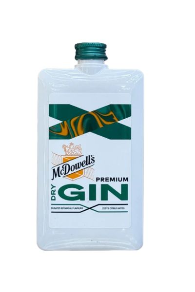 Mcdowell's X Premium Gin 18cl Bottle